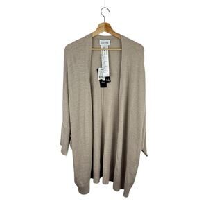 NWT Joseph Ribkoff Open-Front Slouchy Cardigan